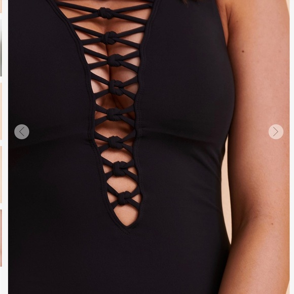 Rod Beattie | Lacedown One-Piece Swimsuit -Size 8 - Picture 7 of 8